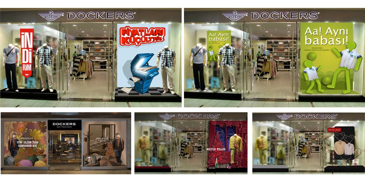 Dockers Vitrinler